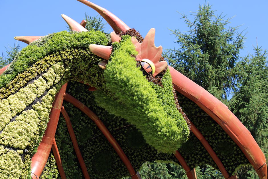 Custom garden design by Zazyjao featuring unique landscaping elements